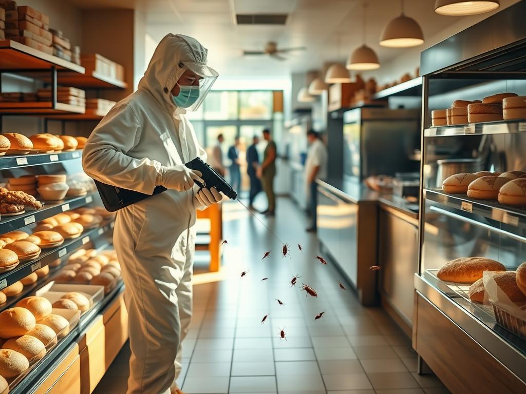 extermination cafards boulangerie